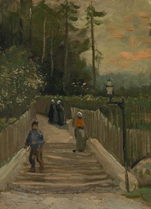 Chemin à Montmartre - Vincent van Gogh